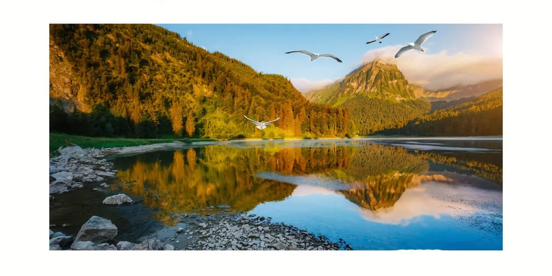 Beach Sunset Wall Art Posters Large Landscape Canvas Painting Print Nordic Wall Decoration Picture For Home Decor